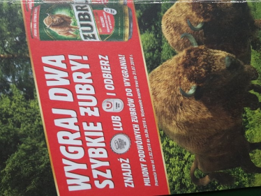 Promocja "Dwa szybkie Żubry" 18+