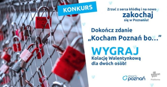 Poznań: Wygraj kolację walentynkową