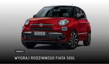Wygraj rodzinnego Fiata 500L