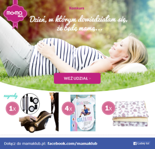 Konkurs "Dzień, w którym dowiedziałam się, że będę mamą..."