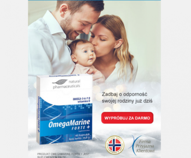 Konkurs "Testuj Omega Marine Forte+ z mamaklub.pl"