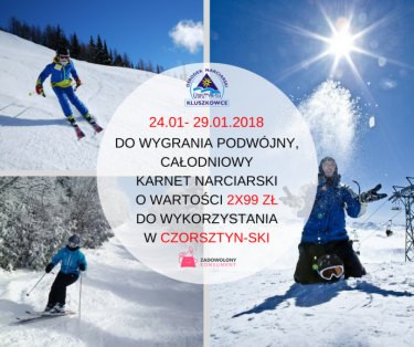 Wygraj bilet do Czorsztyn-ski!