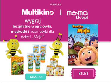 Konkurs z Pszczółką Mają