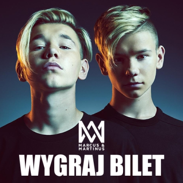 Warszawa: Wygraj podwójną wejściówkę na koncert Marcusa & Martinusa w Warszawie!