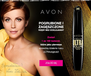 Konkurs "Testowanie tuszu AVON"