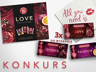 Konkurs "Walentynki z TEEKANNE" do godz. 20:00
