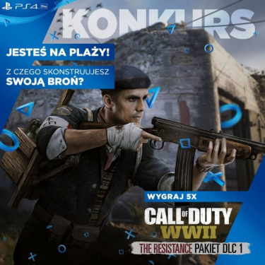 Konkurs "Call of Duty: WWII - The Resistanc"