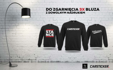 Wygraj odjazdową bluzę z nadrukiem