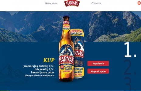 Loteria "Rekordowa promocja Harnasia 2018" 18+