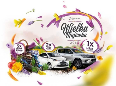 Loteria Timac Agro dla rolników "Wielka majówka 2018"
