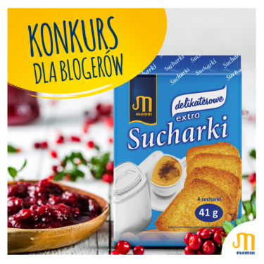 Konkurs fotograficzny "Sucharki – baza lekkich śniadań"