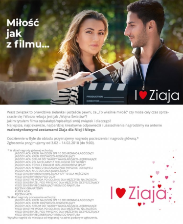 Konkurs "Miłość jak z filmu ..."
