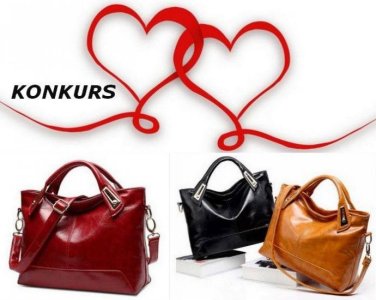 Konkurs walentynkowy - wygraj torebkę