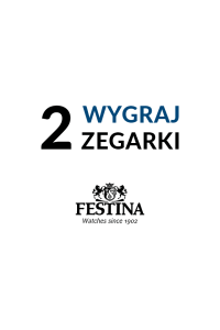 Wygraj 2 zegarki Festina