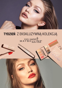 Konkurs "Gigi Hadid x Maybelline Tydzień z marką"