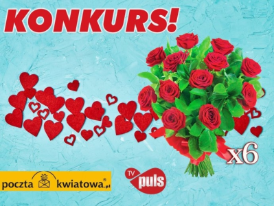 Konkurs "Walentynki" do godz. 10:00