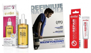 Wygraj zestawy kosmetyków marki Evree i film Niezwyciężony na DVD!