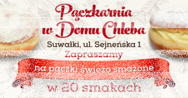 Suwałki: Konkurs "Sto pączków od Cymesu!" do godz. 12:00