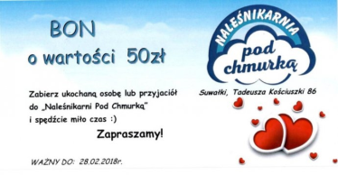 Suwałki: Wygraj bon do naleśnikarni, do godz. 12:00