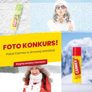 Konkurs fotograficzny "Pokaż Carmex w zimowej odsłonie"