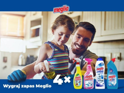 Konkurs "Zabawa sprzątaniem z Meglio"