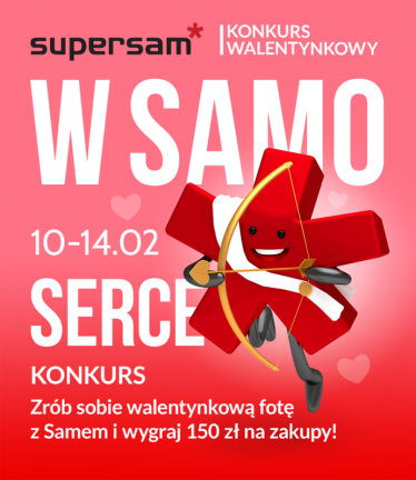 Katowice: Konkurs fotograficzny "Znajdź serce Sama i wygraj 150 zł" do godz. 21:00