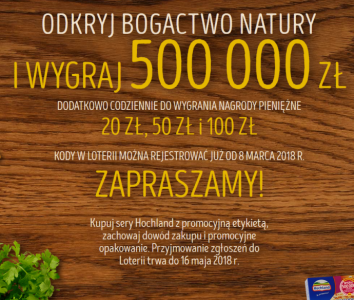 Loteria "Odkryj bogactwo natury"