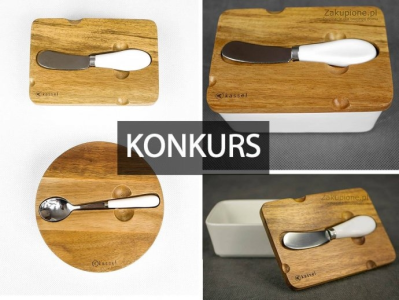 Wygraj maselniczkę lub cukierniczkę