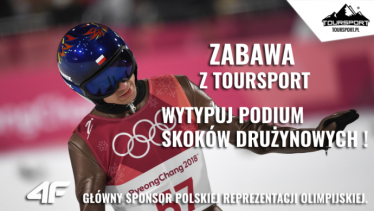 Konkurs "Typujemy podium w drużynowych skokach narciarskich"