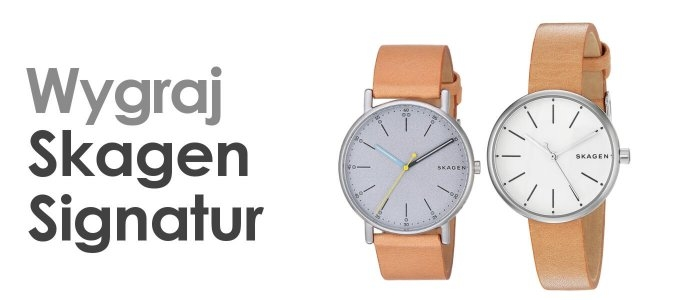Wygraj zegarki Skagen na Walentynki!