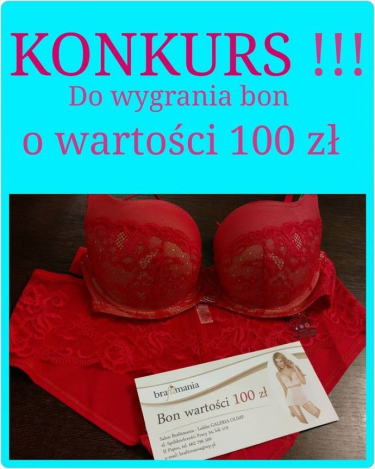 Konkurs walentynkowy z Brafitmania