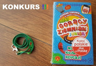 Wygraj grę "Gorący Ziemniak Junior Mini" oraz smycz Alexander