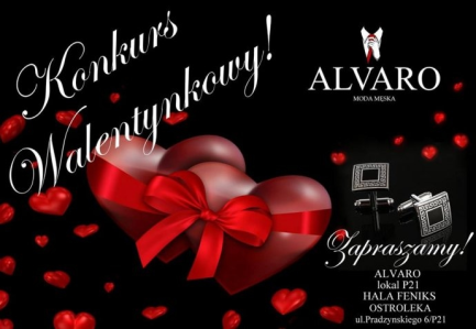 Konkurs Walentynkowy z Alvaro Moda Męska