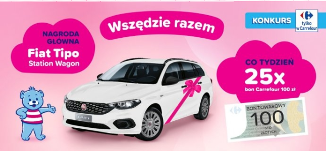 Konkurs fotograficzny "Wszędzie razem" Carrefour