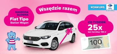 Konkurs fotograficzny "Wszędzie razem" Carrefour