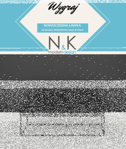 Konkurs "Nowoczesna ławka"