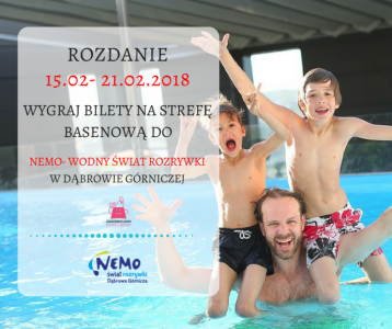 Dąbrowa Górnicza: Wygraj bilety do aquaparku NEMO