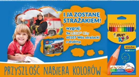 Konkurs plastyczny "I ja zostanę strażakiem" Makro Przejazdowo