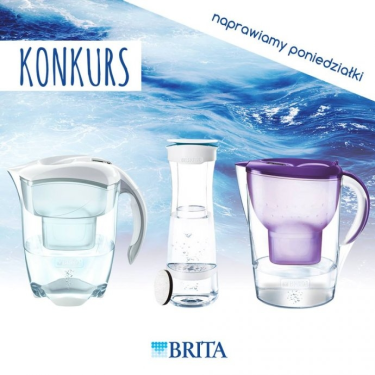 Konkurs fotograficzny "Naprawiamy poniedziałki lejąc wodę do dzbanka z filtrem"