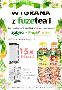 Loteria "Wygrana z FuzeTea" Żabka, Freshmarket