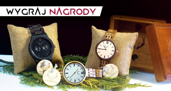 Wygraj Drewniany Zegarek Wood-Watch
