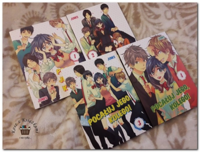 Wygraj pakiet czterech tomów mangi