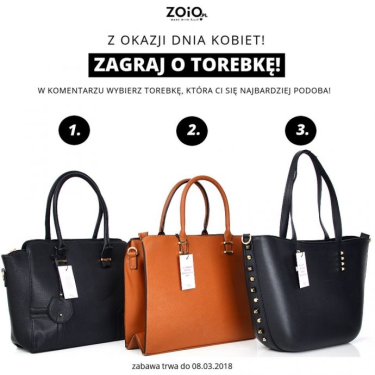 Konkurs: Wygraj torebkę od Zoio