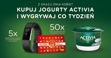 Konkurs "Kupuj jogurty Activia i wygrywaj co tydzień"