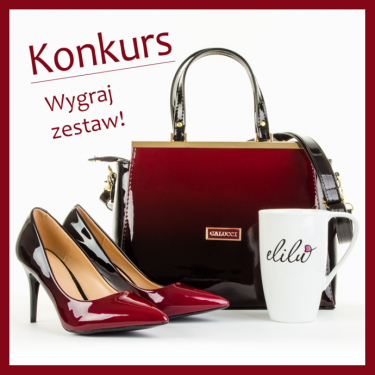Wygraj zestaw: torebka, szpilki i i kubek elilu
