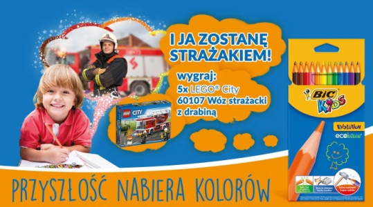 Nowy Targ: Konkurs plastyczny "I ja zostanę strażakiem" Leclerc