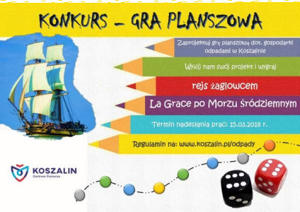 Konkurs ekologiczny na zaprojektowanie gry planszowej