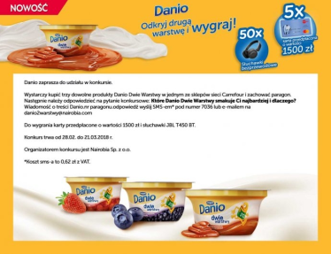 Konkurs "Odkryj drugą warstwę" Carrefour