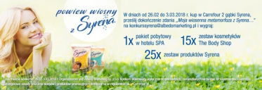 Konkurs "Powiew wiosny z Syrena"