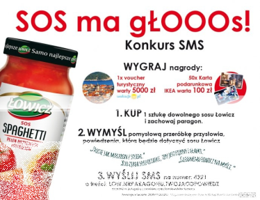 Konkurs "SOS ma głooos" Carrefour